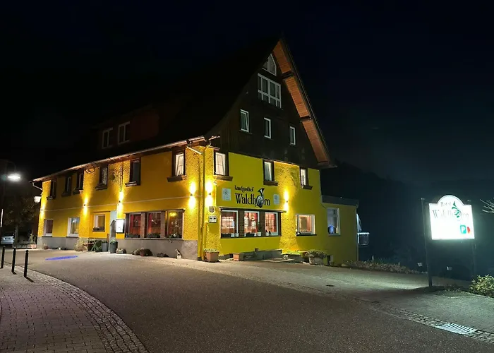 ホテル Landgasthaus Waldhorn フォルバック